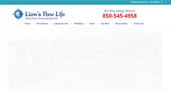 Desktop Screenshot of lionspawlife.com